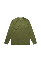 Tactic L/S Loosefit Quickdry - Olive Green - frente