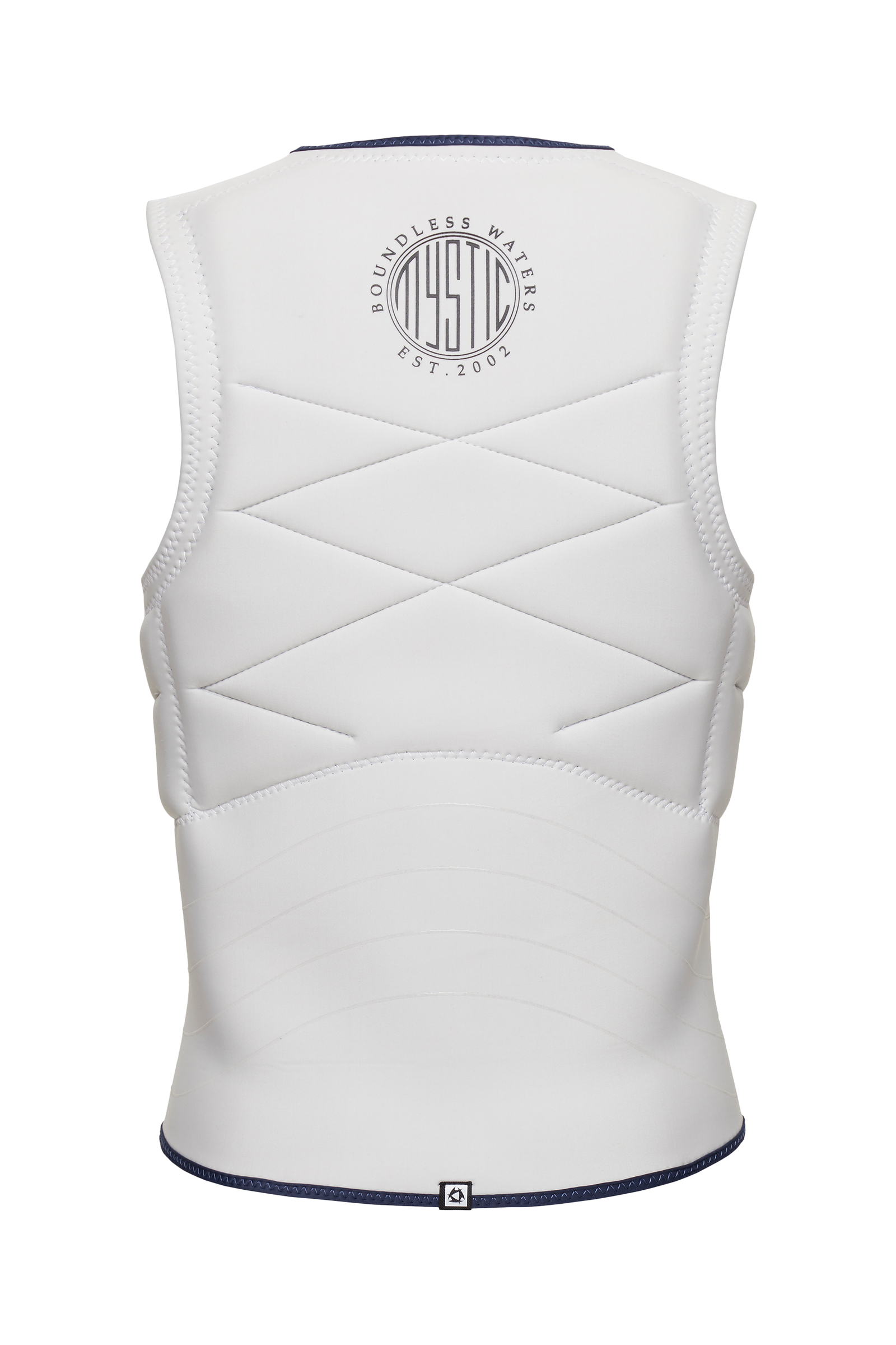 Outlaw Impact Vest Fzip Off White espalda