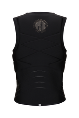 Outlaw Impact Vest Fzip Black espalda
