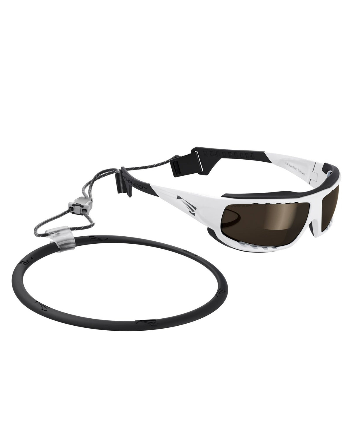 Typhoon Gloss White - Black PA Polarized Zeiss