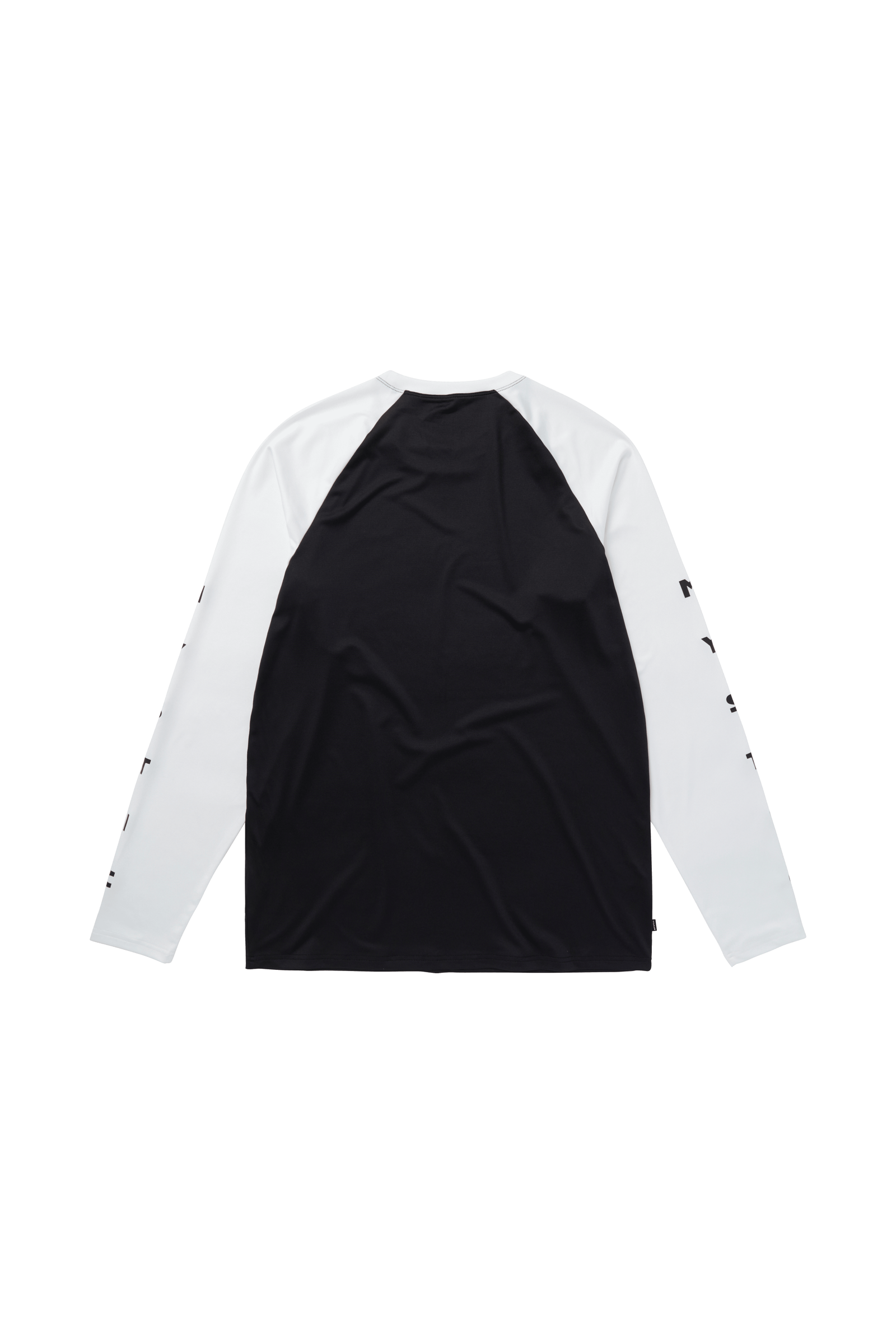 Bolt L/S Quickdry 2026 Black/White - back