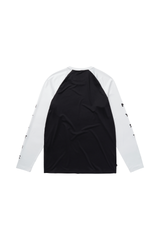 Bolt L/S Quickdry 2026 Black/White - back