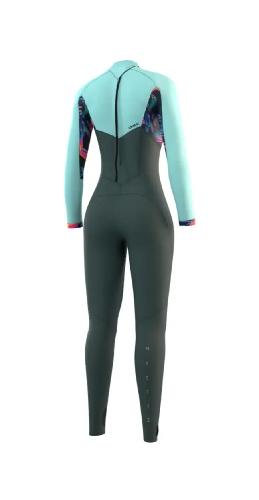 Dazzled Fullsuit 5/3mm Bzip Women 2021 - Espalda