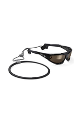 Surge Gloss Black Chroma Brown leash detail
