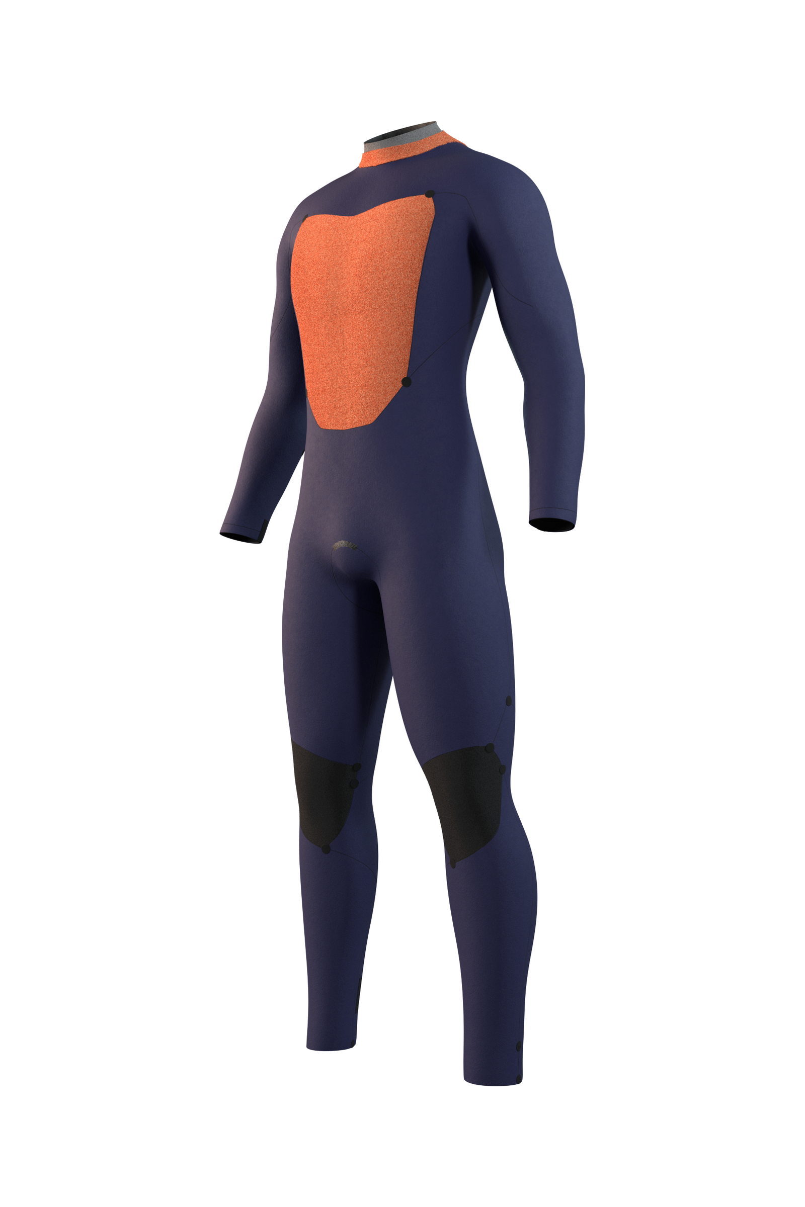Star Fullsuit 3/2mm Bzip 2025 - Blue/Black