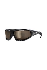 Surge Gloss Black Chroma Brown quarter view