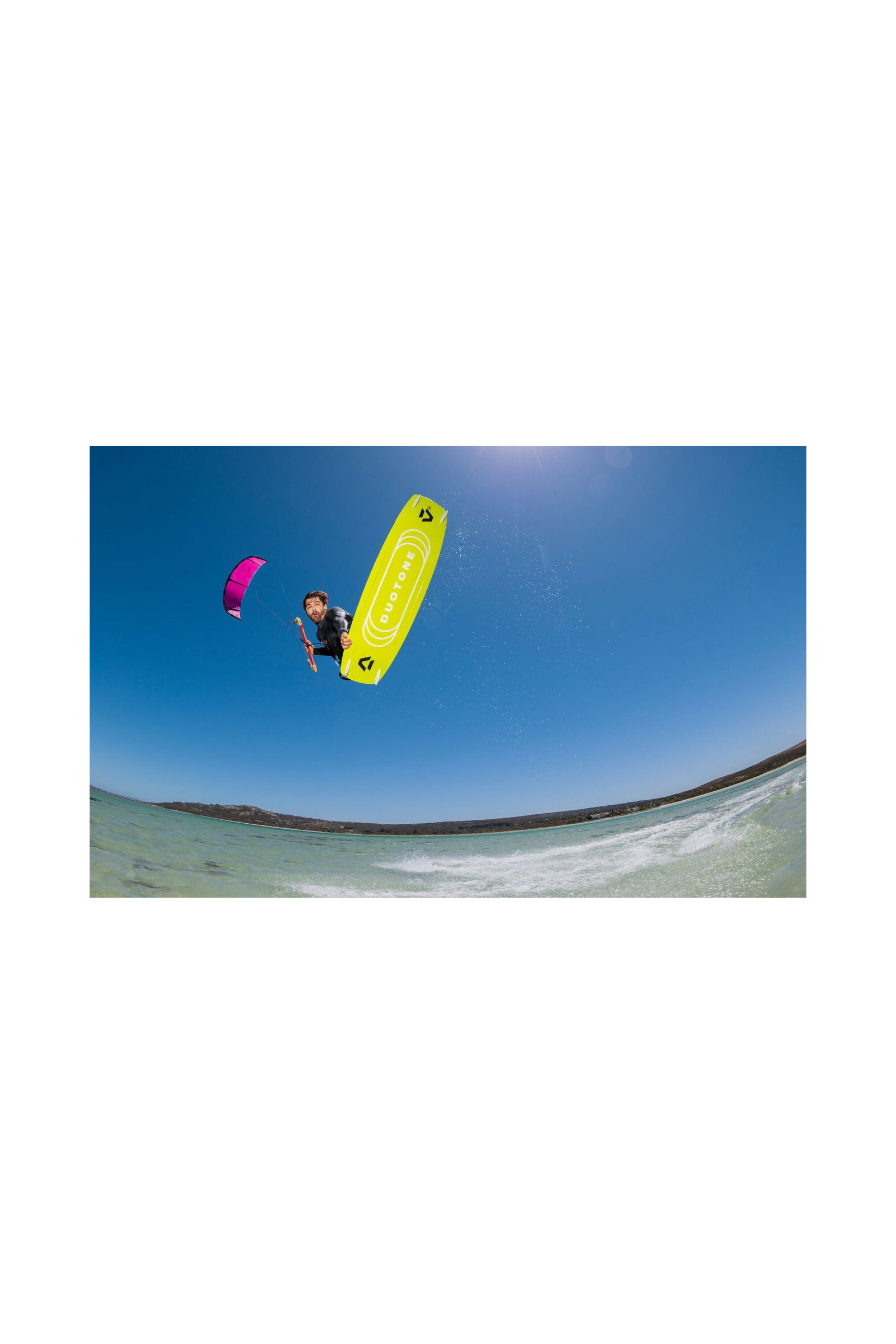 Duotone Twintip Gonzales 2026 - jump action shot