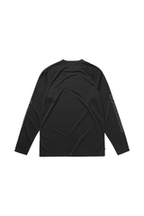 Tactic L/S Loosefit Quickdry - Dark Grey - espalda