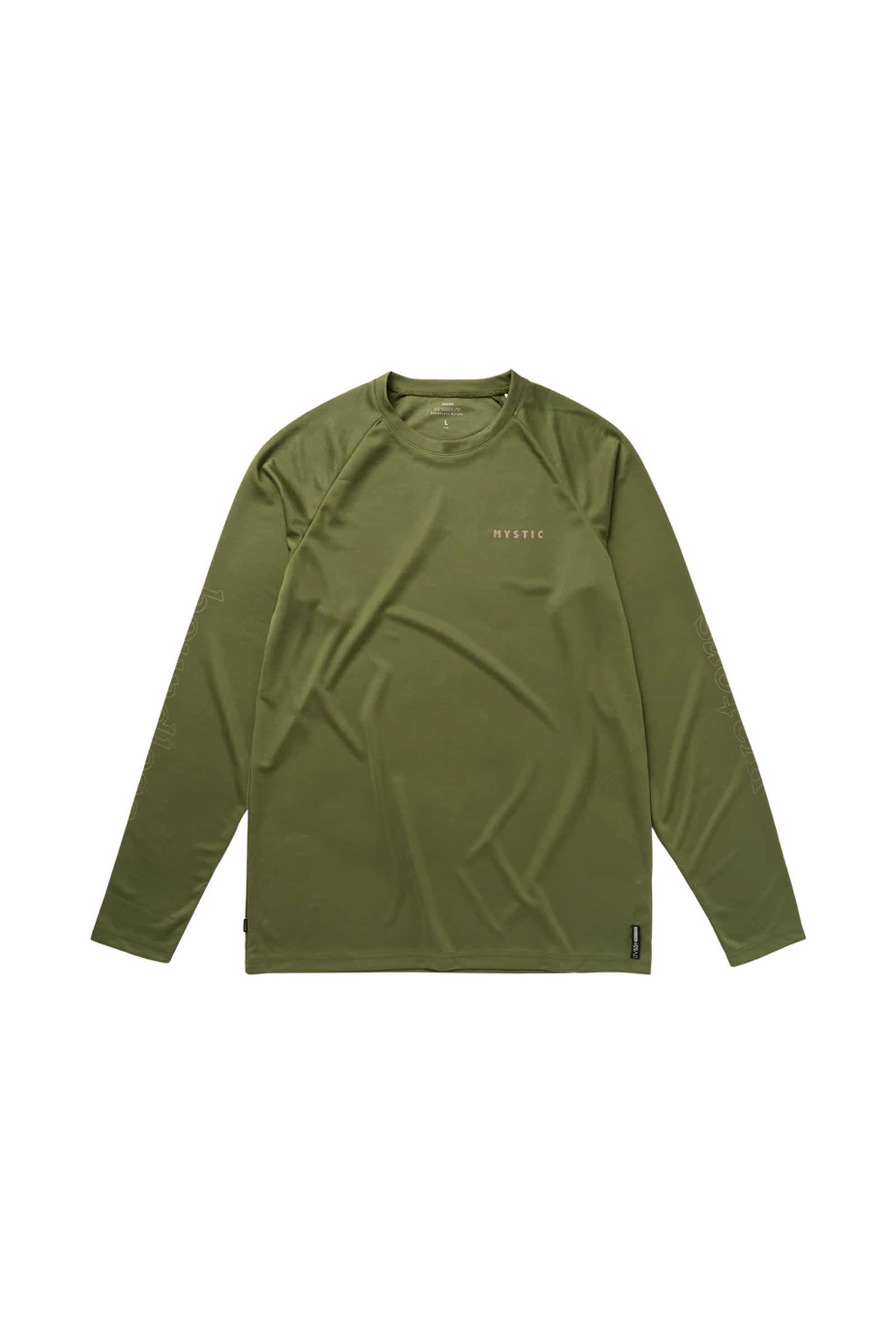 Tactic L/S Loosefit Quickdry - Olive Green - frente