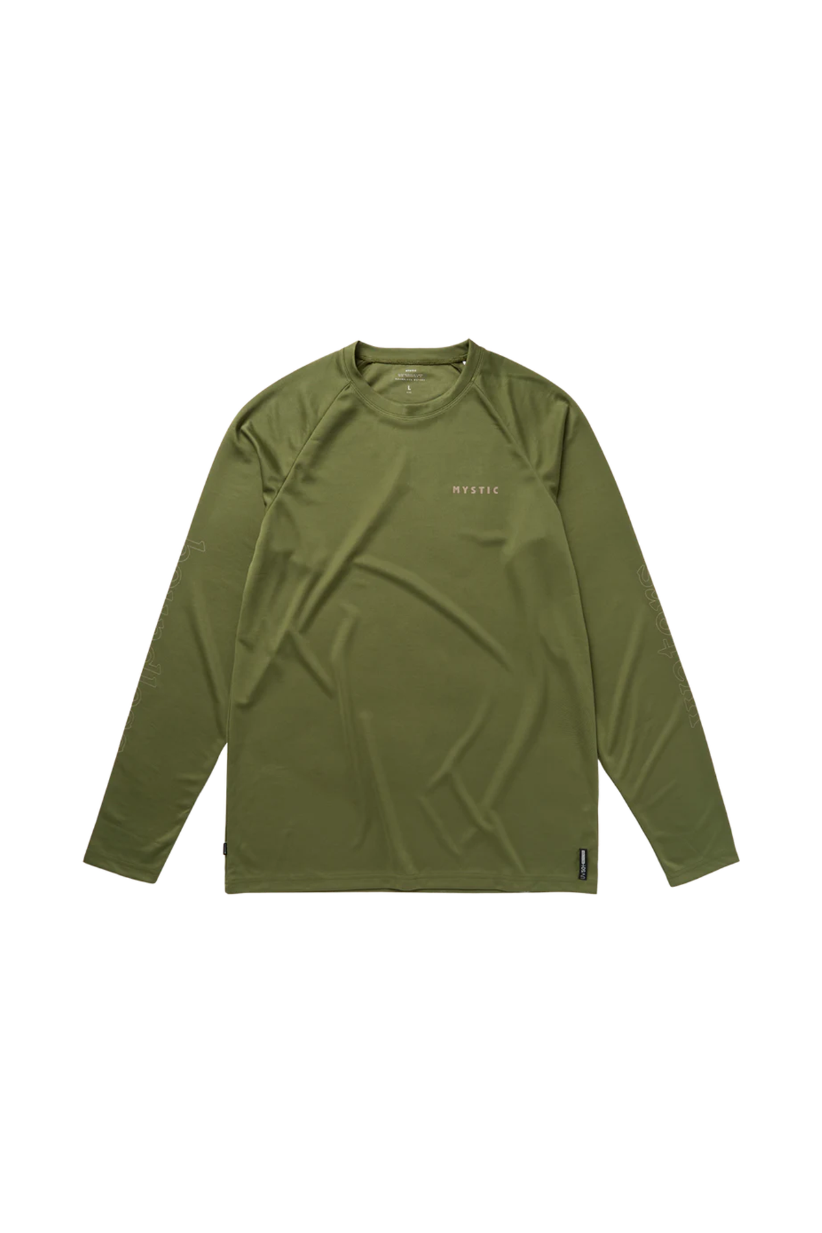 Tactic L/S Loosefit Quickdry - Olive Green - frente