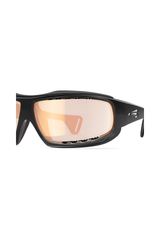 Typhoon Gloss Black - Black PC Photochromic Eclipse Series - Multilayer Red Brown